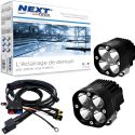 kit-eclairage-longue-portee-led-moto-carres-12v-50w-haut-de-gamme-next-tech-avec-faisceau-electrique-complet