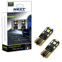 Ampoule W5W T10 à LED Next-Tech Canbus anti-erreur ODB - France