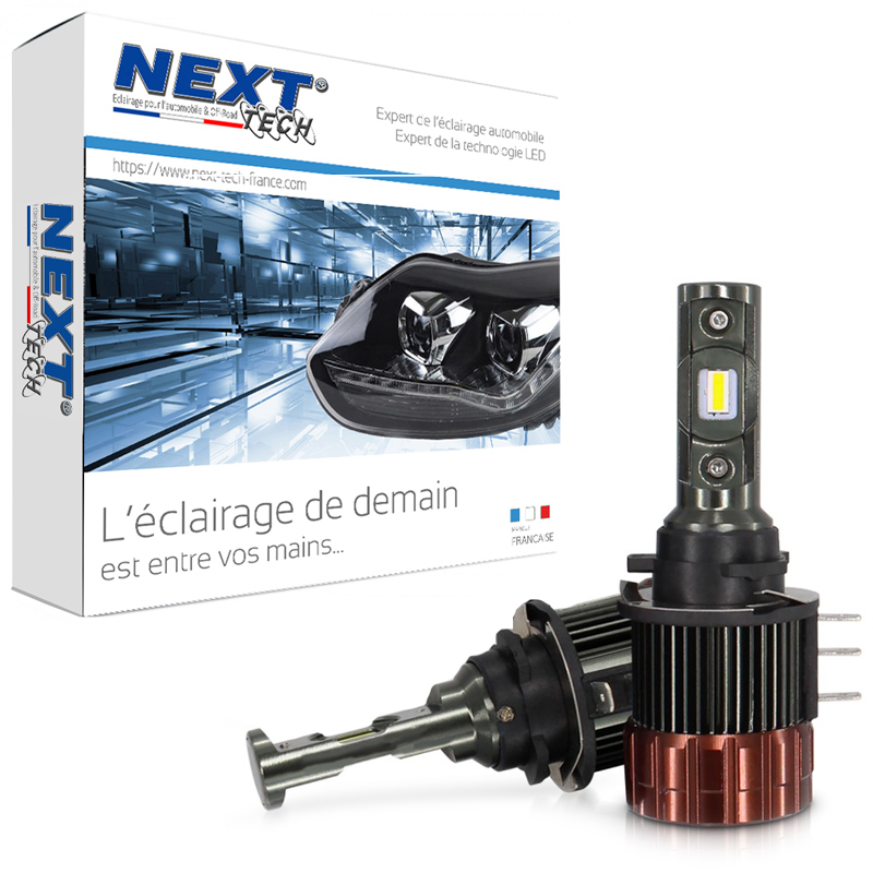 Ampoules Phare LED H7 Eseastar 55W - 8000lm Blanc 6500K, Facile Installation