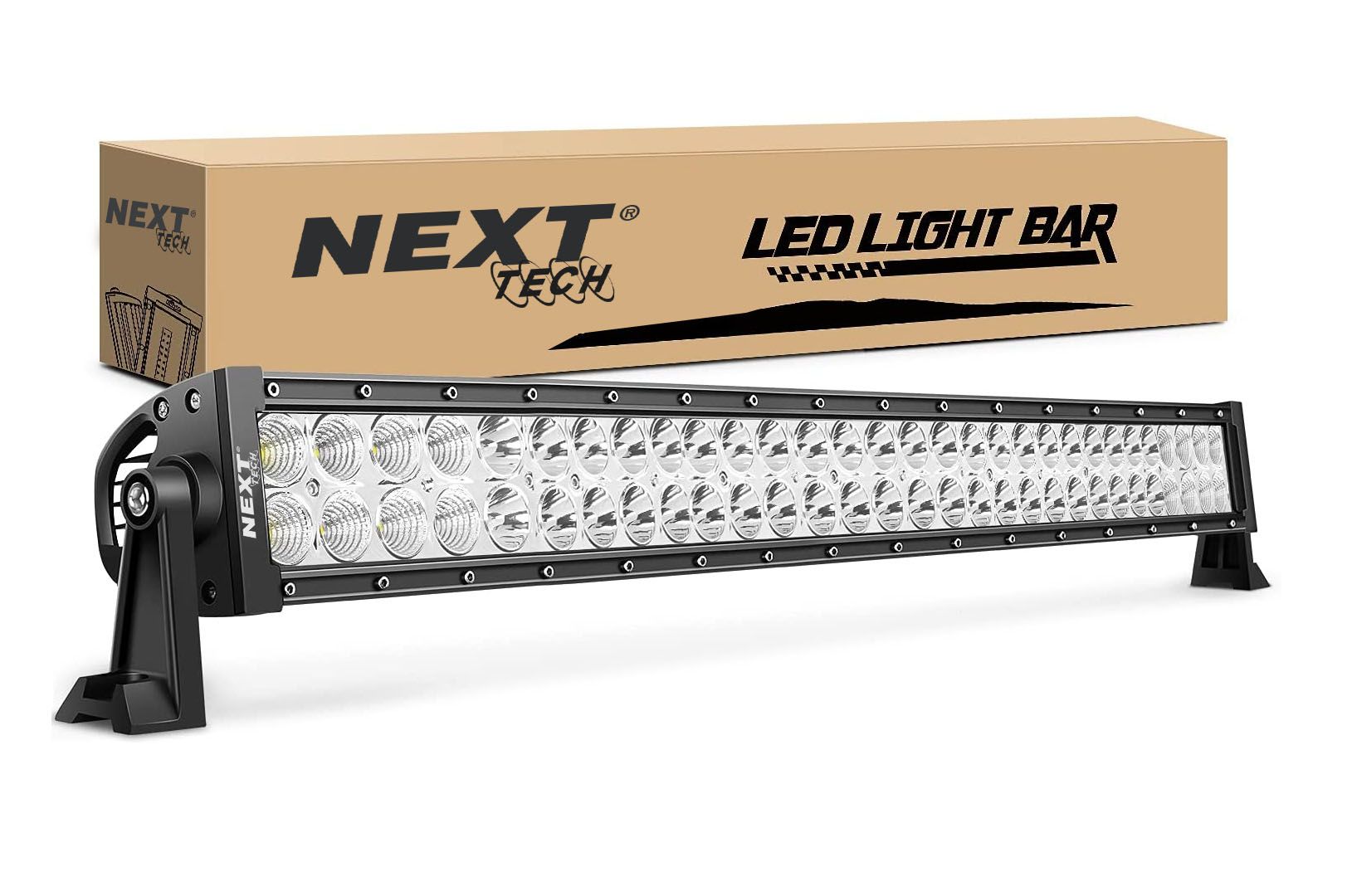 Rampe LED incurvé pour 4x4 et Camion 180W longueur 800mm Next-Tech
