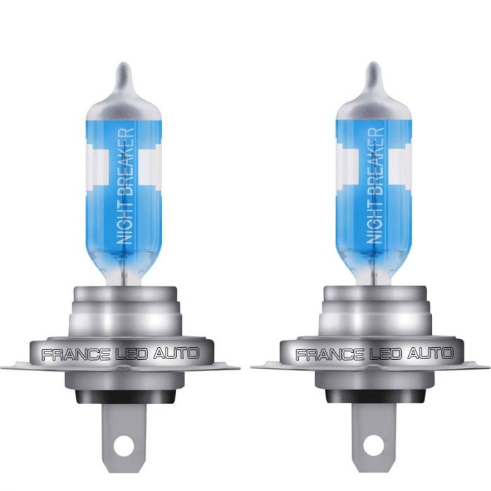 OSRAM NIGHT BREAKER LASER H7 Halogen Bulbs – DUO PACK – 64210NL-HCB – 1500lm, 55W, 3900K – Made In Germany