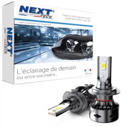 Ampoules LED ventilées H11 / H8 / H9 75W blanc - Next-Tech®