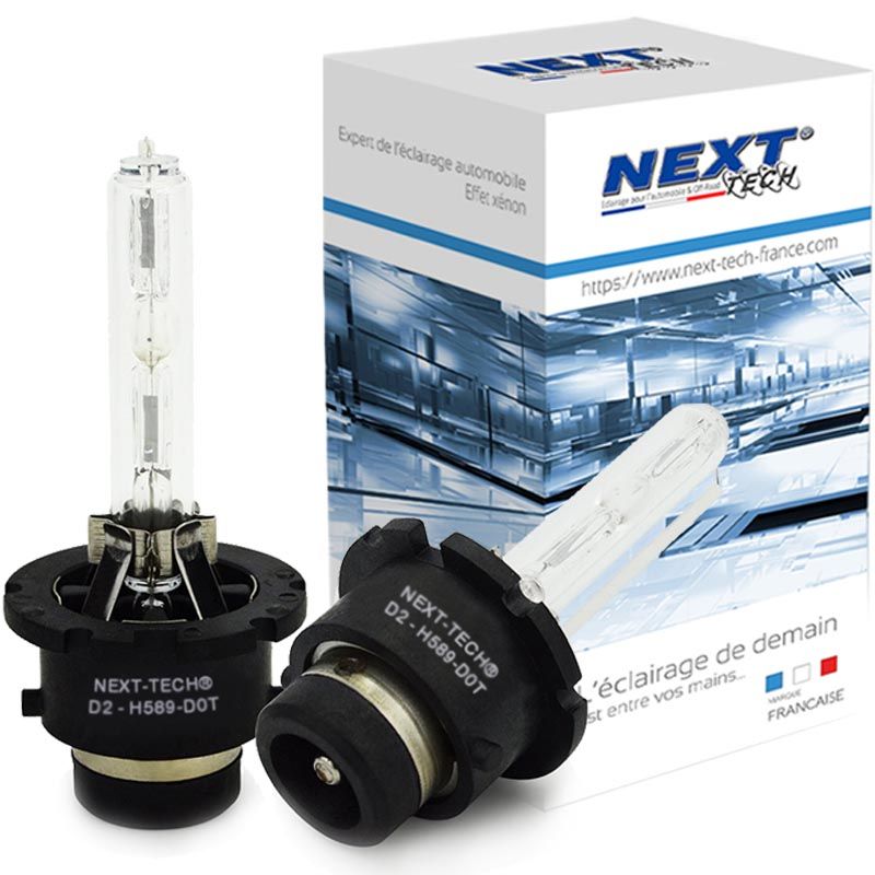 Kit De 2 Ampoules Xenon D3S 55W 6000K - Compatible Universelle - Remplacement Phare - Neuf Garantie 1 An