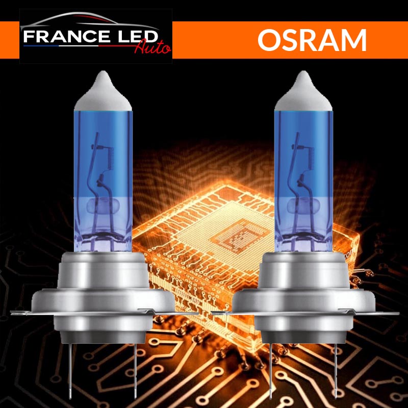 Lampes OSRAM effet xénon H7 12V 80W Cool Blue Boost 62210CBB-HCB