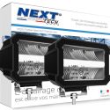 Phares LED additionnels pour camion et 4x4 avec feux de jour bicolor