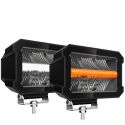 Phares LED additionnels pour camion et 4x4 avec feux de jour bicolor