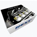 Phare LED avec feux de position blanc et orange pour camion et 4x4