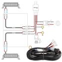 Faisceau de câble double pour 2 feux LED ou 2 Barres LED