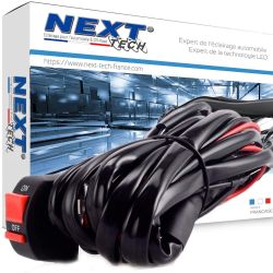 Faisceau de cable pour moto avec interrupteur au guidon